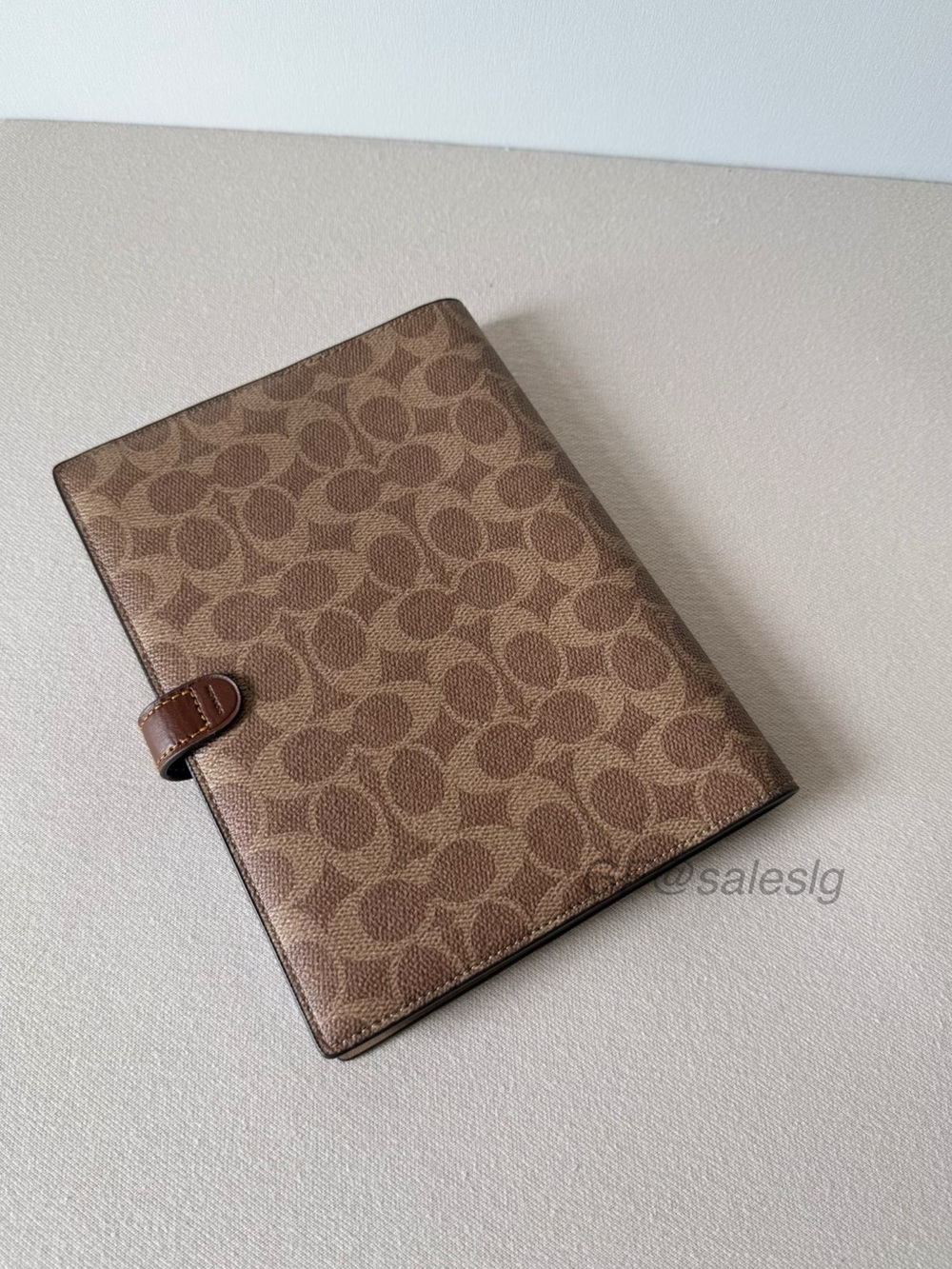 NWT Coach Notebook In Signature Tan with Planner - Picture 6 of 16